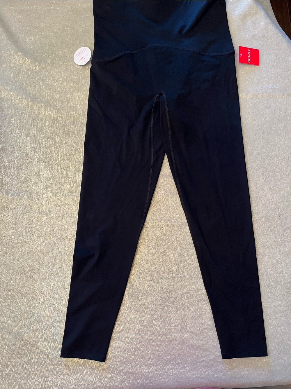 SPANX Black High-Waist Shaping Leggings
